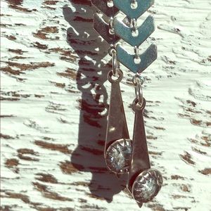 Silver Fishtail Earrings